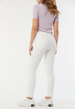 Lee Cooper Lc135 - Jeans Skinny - Blanc -Lee Cooper Soldes 04e2258c8d594b0cab1de1a34a622982