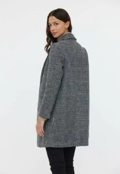 Lee Cooper Fida - Manteau Court - Noir/Blanc -Lee Cooper Soldes 14ea31e8984b46849e02a12b61a82bdc