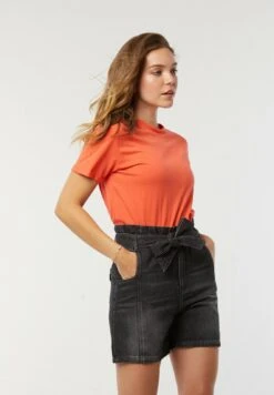 Lee Cooper Aza - T-Shirt Basique - Acide Orange -Lee Cooper Soldes 18ab90861db947f49819bd08f8997d00