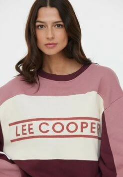 Lee Cooper Ecou - Sweatshirt - Rose Nostalgique -Lee Cooper Soldes 1c2569a7d3eb4383a2cc3b04f6a83aef