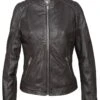 Lee Cooper Attila - Veste En Cuir - Brown -Lee Cooper Soldes 1df39a8ecbeb412691ef4018058ba72a