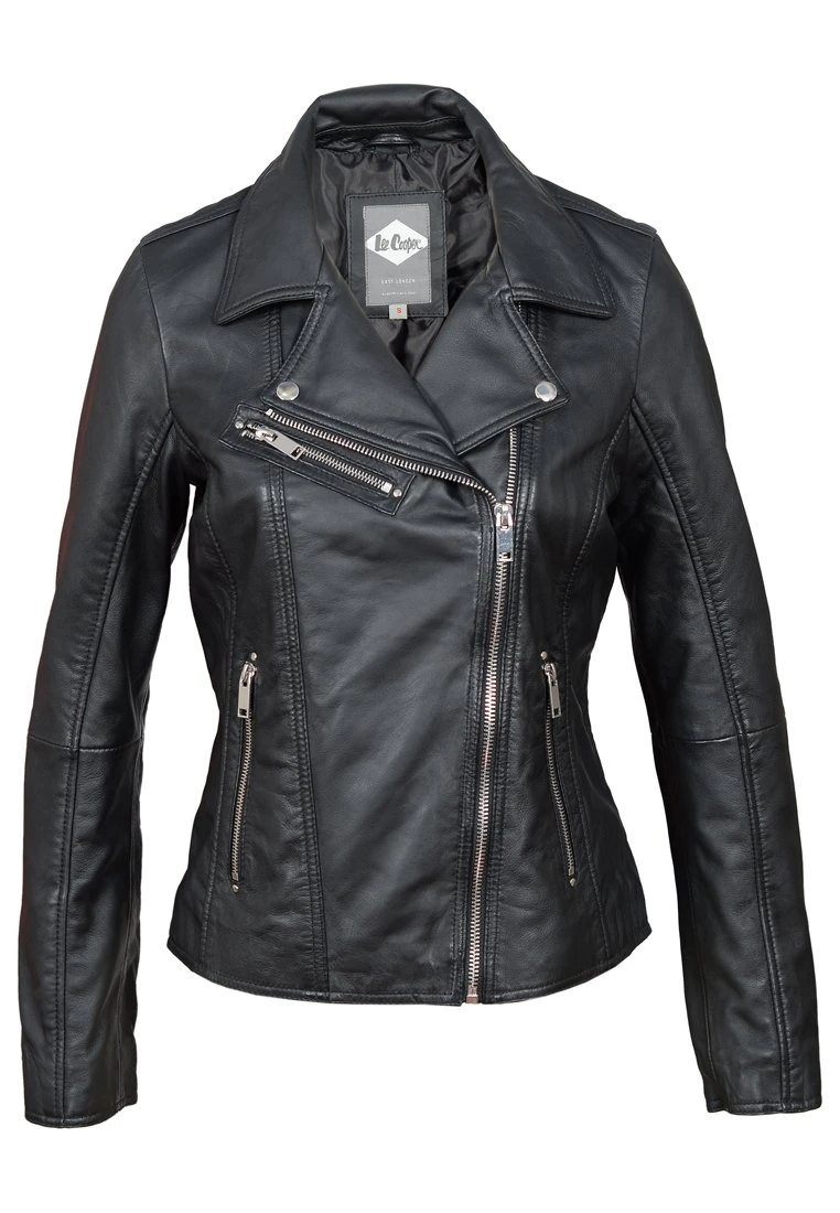Lee Cooper Bonnie - Veste En Cuir - Black 3 Lee Cooper Bonnie - Veste En Cuir - Black
