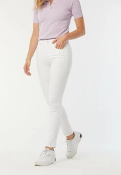 Lee Cooper Lc135 - Jeans Skinny - Blanc -Lee Cooper Soldes 2814822d69384cd9a61ed04d5ce9ee57