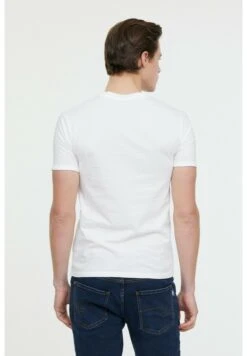 Lee Cooper Axis Mc - T-Shirt Imprimé - Optic White -Lee Cooper Soldes 29aee8efcaa4458f8a158351ea89b87e