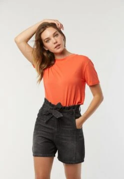 Lee Cooper Naris - Short En Jean - Noir -Lee Cooper Soldes 2c9241140c5043ecbcd70642e121b566