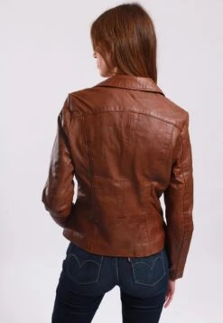 Lee Cooper Berra - Veste En Cuir - Cognac 8 Lee Cooper Berra - Veste En Cuir - Cognac -Lee Cooper Soldes 33f04524964b42daba1586b6af43b496