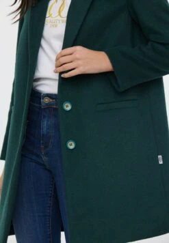 Lee Cooper Fida - Manteau Court - Vert -Lee Cooper Soldes 3bcb0277aa934583b6f6a8e8fa79221d