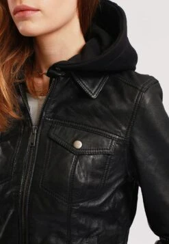 Lee Cooper Baya - Veste En Cuir - Black 9 Lee Cooper Baya - Veste En Cuir - Black -Lee Cooper Soldes 3cd27fd246854136adbcf8e82293f39b