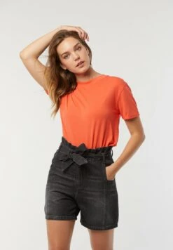 Lee Cooper Aza - T-Shirt Basique - Acide Orange -Lee Cooper Soldes 428b9a11829749b1a9edc1bfc8f86270