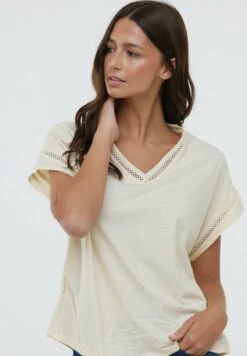 Lee Cooper Acana Mc - T-Shirt Imprimé - Cream -Lee Cooper Soldes 47fd3b7ddd564fdf89627aa31ce8c08a