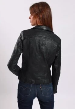 Lee Cooper Berra - Veste En Cuir - Black -Lee Cooper Soldes 4df96794713d49f7932e3d467da57847