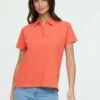 Lee Cooper Bea - Polo - Acide Orange -Lee Cooper Soldes 54e21005271c430a995698ff05d1738f