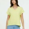Lee Cooper Acana Mc - T-Shirt Imprimé - Lemon -Lee Cooper Soldes 562abe3685464b4c97e6ea38c0b6abcd