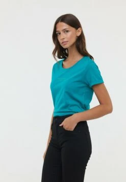 Lee Cooper T-Shirt Basique - Glossy Green -Lee Cooper Soldes 5abc276f4cef499f8d107369064ecef1