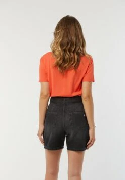 Lee Cooper Naris - Short En Jean - Noir -Lee Cooper Soldes 5ac8a79e59ae42c1b284b39a57f50542