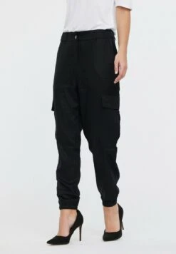 Lee Cooper Jitroy - Pantalon Cargo - Pure Noir -Lee Cooper Soldes 625edc1ca2af4374a84c9519fc7f26fd