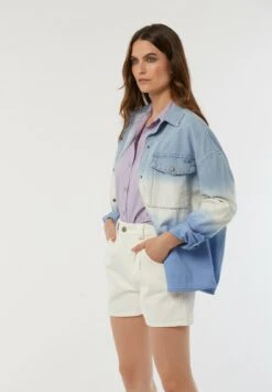 Lee Cooper Drite - Veste En Jean - Tie And Dye -Lee Cooper Soldes 637180a0184844579adc74d56119ff89