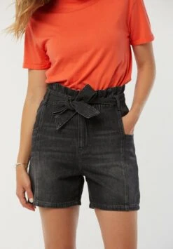 Lee Cooper Naris - Short En Jean - Noir -Lee Cooper Soldes 6511e0b7d0cc436d9afe5521a1148b18