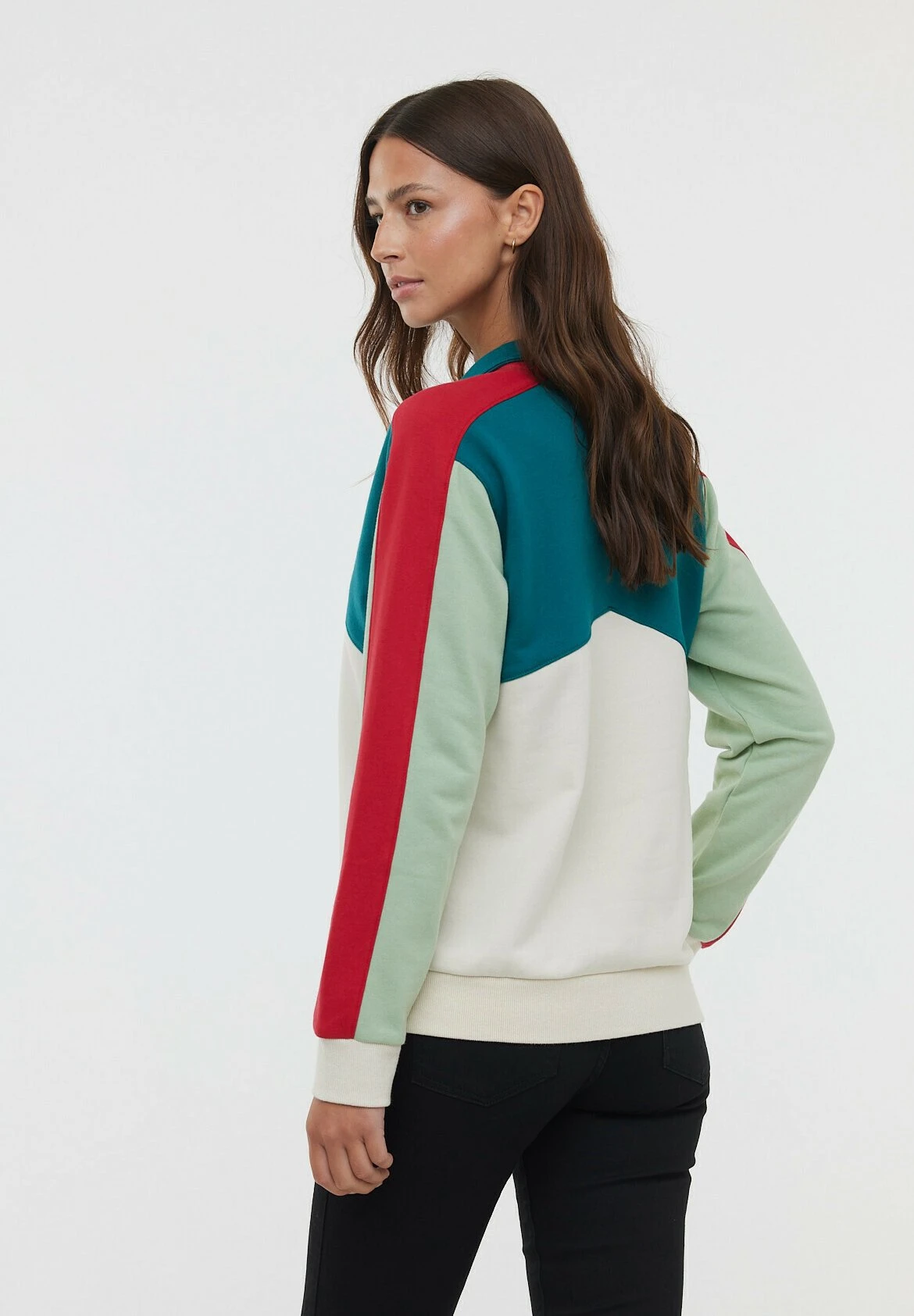 Lee Cooper Ecina Ml - Sweatshirt - Emerald 4 Lee Cooper Ecina Ml - Sweatshirt - Emerald – Image 2