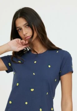 Lee Cooper Afita Mc - T-Shirt Imprimé - Navy -Lee Cooper Soldes 74a79c29a4db44f2b43c69a47f55a1f0