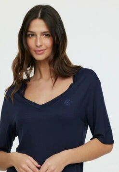 Lee Cooper Adouna M - T-Shirt Basique - Navy -Lee Cooper Soldes 778663805e154f54a2abad0593b7fa48