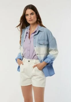 Lee Cooper Drite - Veste En Jean - Tie And Dye -Lee Cooper Soldes 7ba128708c384dcda64ef9f413c0bb19