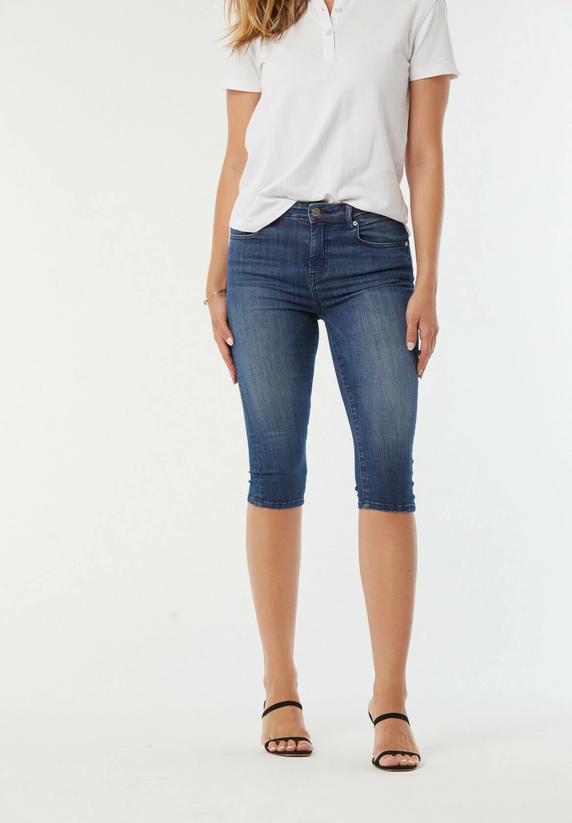 Lee Cooper Jazia - Short En Jean - Eco Medium Blue 3 Lee Cooper Jazia - Short En Jean - Eco Medium Blue