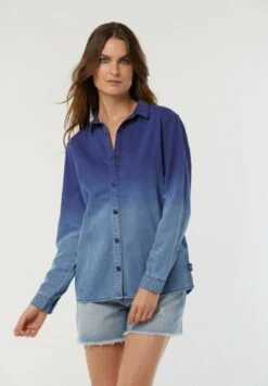 Lee Cooper Dap - Veste En Jean - Tie And Dye -Lee Cooper Soldes 80edbad8c30b463ca2f34faa05ad0122