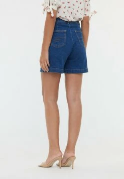 Lee Cooper Noke - Short En Jean - Medium Blue Stoned -Lee Cooper Soldes 855dfe645422434caa850b98f1f0a5a3