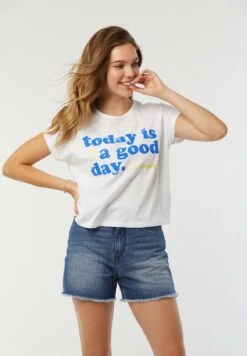 Lee Cooper Abania - T-Shirt Imprimé - Blanc -Lee Cooper Soldes 8ac13c91cfd4422aa178d4340a6e0010