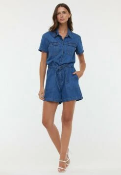 Lee Cooper Tuxie - Combinaison - Medium Blue Brushed