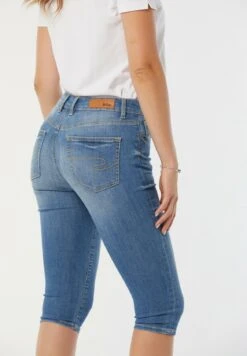 Lee Cooper Jazia - Short En Jean - Eco Light Blue -Lee Cooper Soldes 950568e997754422bdb11488e3cee150