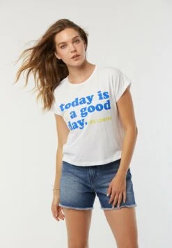 Lee Cooper Abania - T-Shirt Imprimé - Blanc -Lee Cooper Soldes 9c93a16ad802471fa44bbeacaae216b7