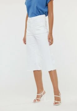 Lee Cooper Jelini - Short En Jean - Optic White -Lee Cooper Soldes a281c36fe8164e2aad5faf0f4019e7b6