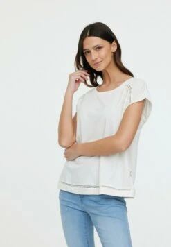 Lee Cooper Aniele Sm - T-Shirt Imprimé - Cream -Lee Cooper Soldes aef85826fe92406f9a9fa78a3f9cd317