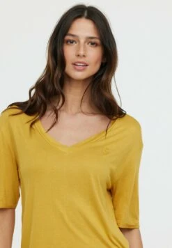 Lee Cooper Adouna M - T-Shirt Basique - Golden Curry -Lee Cooper Soldes af9feb5ae7944a4b9e5dd58c285396f5