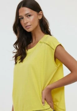 Lee Cooper Aniele Sm - T-Shirt Imprimé - Lemon -Lee Cooper Soldes b6650196be684b068464d91a516f09a7