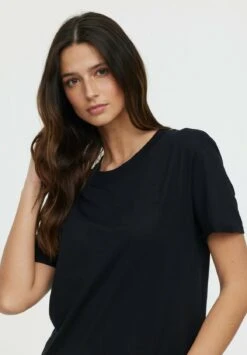 Lee Cooper Aza - T-Shirt Basique - Noir -Lee Cooper Soldes be04a70948e549e8bc2178793be913be