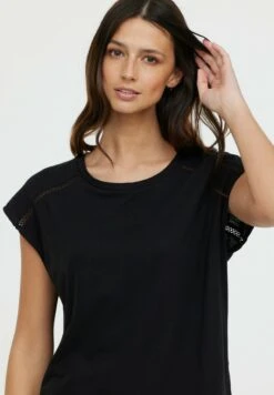 Lee Cooper Aniele Sm - T-Shirt Imprimé - Black -Lee Cooper Soldes be314d023c8c40d1906c0dfbd57a3b25