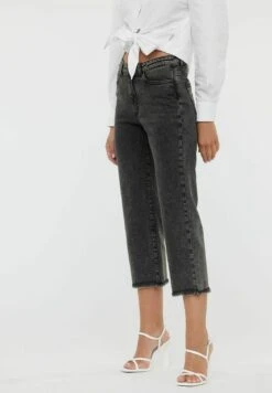 Lee Cooper Joopy - Jean Droit - Acid Black -Lee Cooper Soldes c2beb22efc3640d1bc274f8fbb110887