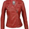 Lee Cooper Bonnie - Veste En Cuir - Red