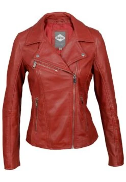 Lee Cooper Bonnie - Veste En Cuir - Red