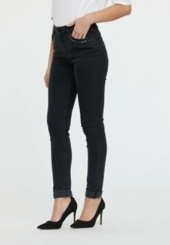 Lee Cooper Jean Slim - Black Brushed -Lee Cooper Soldes d56d9098619740f9a654b0bba41ecd9e