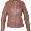 Lee Cooper Veste En Cuir - Cognac -Lee Cooper Soldes daaa87d3c881410bbf13533efd1a43f1