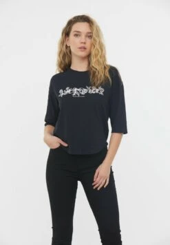 Lee Cooper Amille - T-Shirt Imprimé - Noir