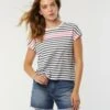 Lee Cooper Arra - T-Shirt Imprimé - Encre Et Fushia -Lee Cooper Soldes ddbf0390594c464cbdcf17b4f47ed256