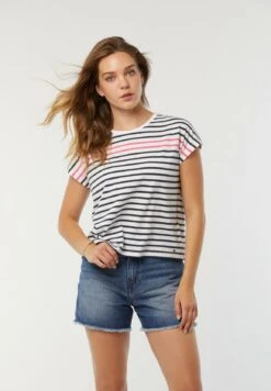 Lee Cooper Arra - T-Shirt Imprimé - Encre Et Fushia
