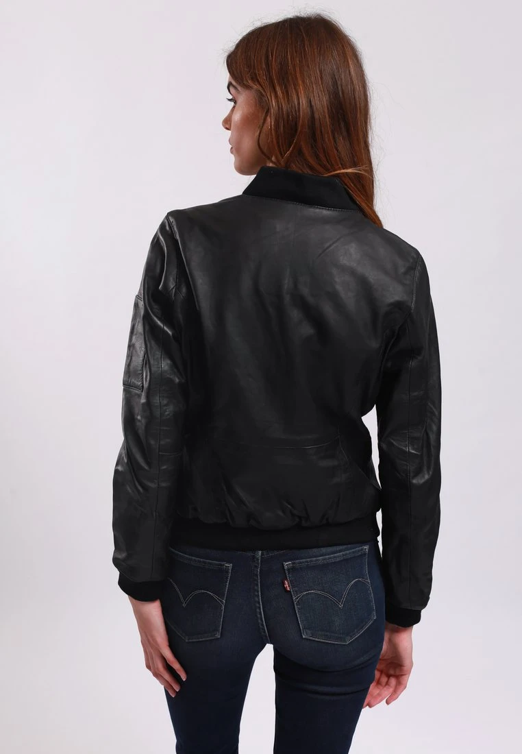 Lee Cooper Blanca - Veste En Cuir - Black 4 Lee Cooper Blanca - Veste En Cuir - Black – Image 3