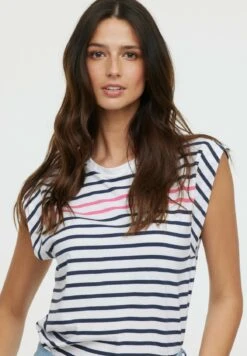 Lee Cooper Afa - T-Shirt Imprimé - Encre Et Fushia -Lee Cooper Soldes e4f38207d9aa4aa68e2a20eb0a9d2bee