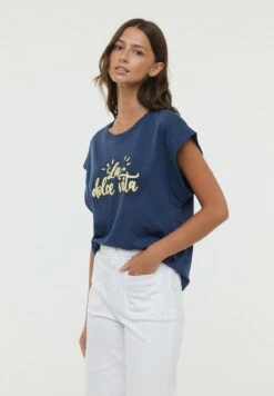 Lee Cooper Alce Sm - T-Shirt Imprimé - Navy -Lee Cooper Soldes e8f2d16f37774e01ada406e4ca70cdbb